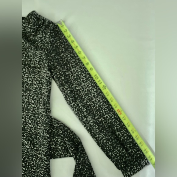 Tie V-Neck Dress - WHITE SPECKLE lined - Picture 15 of 17